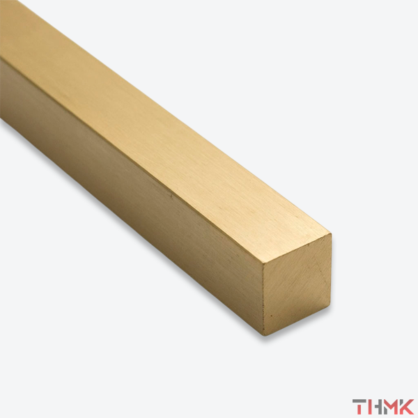 Квадрат латунный 22х22 мм ЛС59-1